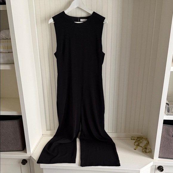 Babaton Aritzia Classic Black Sleeveless Jumpsuit - Picture 2 of 7